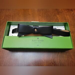 Kate Spade Black and Cream Belt